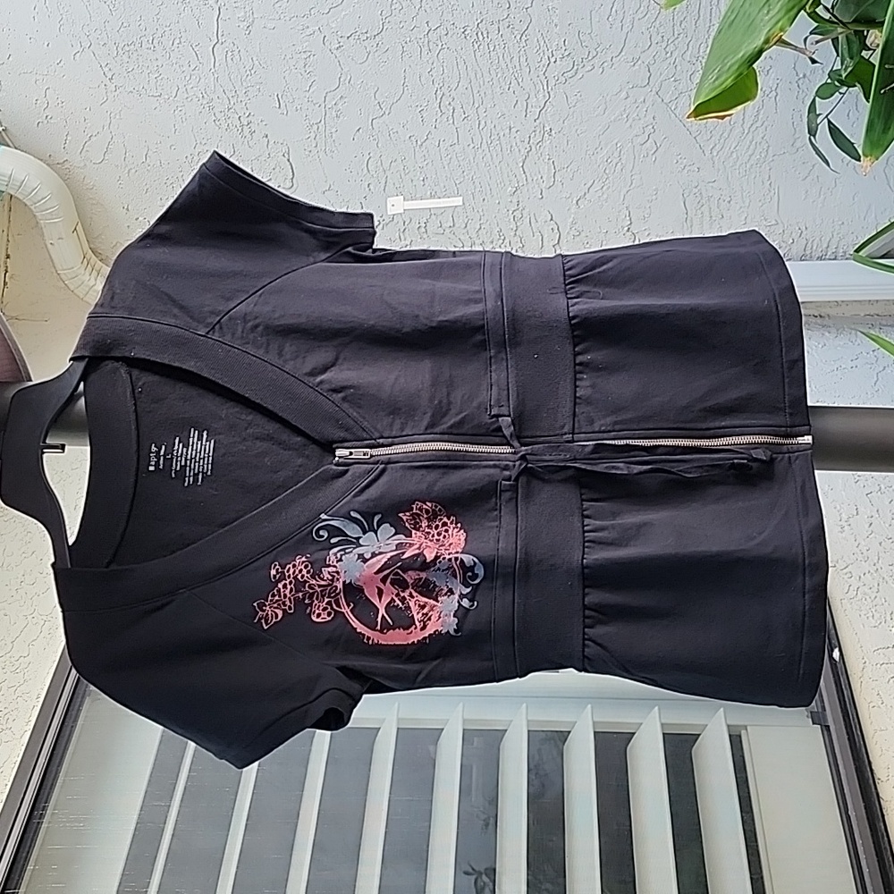 Black Short Sleeve Jacket